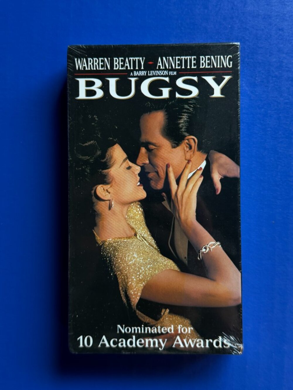 Bugsy VHS 1992 Warren Beatty Annette Bening - NEW & SEALED